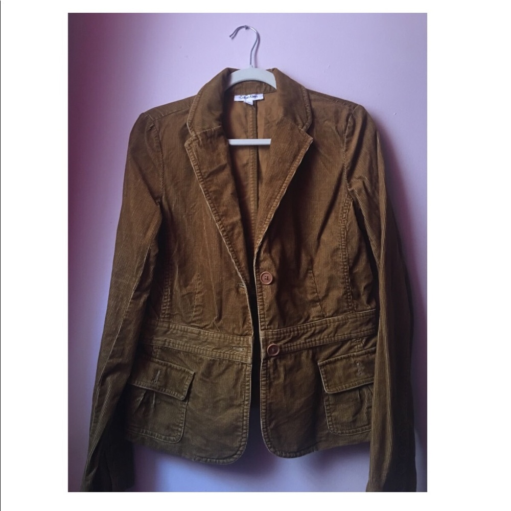 SOLD❣️CALVIN KLEIN Olive Jacket - Picture 3 of 5